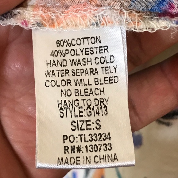 Umgee Women's Kimono Boho Watercolor Pink Floral Open-Front Duster Cardigan | S - Picture 11 of 12